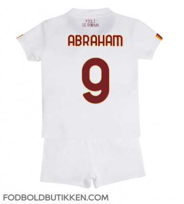 AS Roma Tammy Abraham #9 Udebanetrøje Børn 2022-23 Kortærmet (+ Korte bukser)